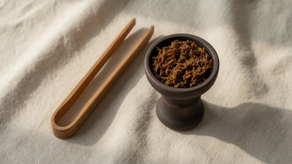 Mittlere Bowl-Packung mit Holzpinzette